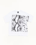 SNAKESKIN TEE - White
