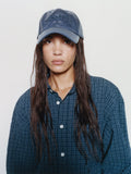 SPORT LEATHER CAP - Navy