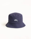 REVERSIBLE STOCK BUCKET HAT - Navy/Stone