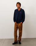 CLASSIC PIQUE LS POLO - Navy
