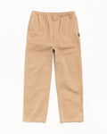 BEACH PANT COTTON TWILL - Khaki