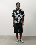 PANELED BOARD SHORT - Black