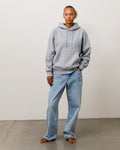 FLEECE HOODIE - Grey Heather