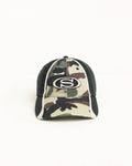 S OVAL CAP - Woodland Camo