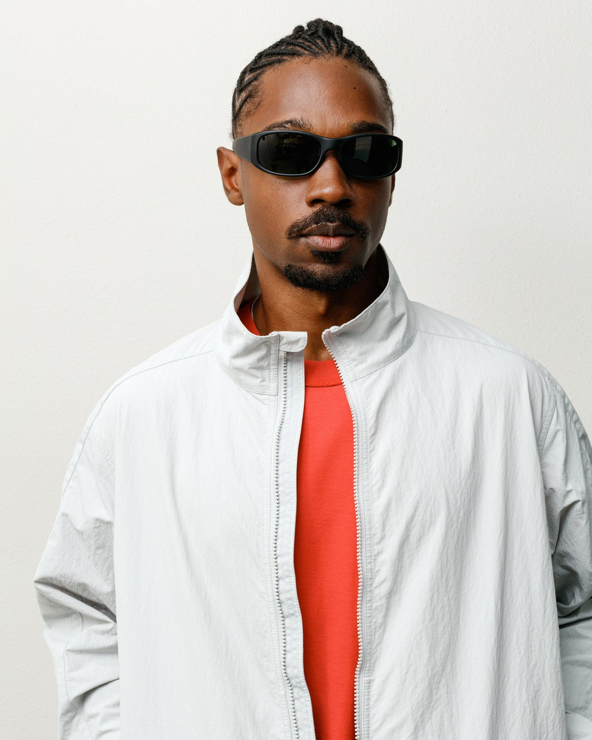 MIKEY SUNGLASSES - Rubber Black/Dark Green Lens