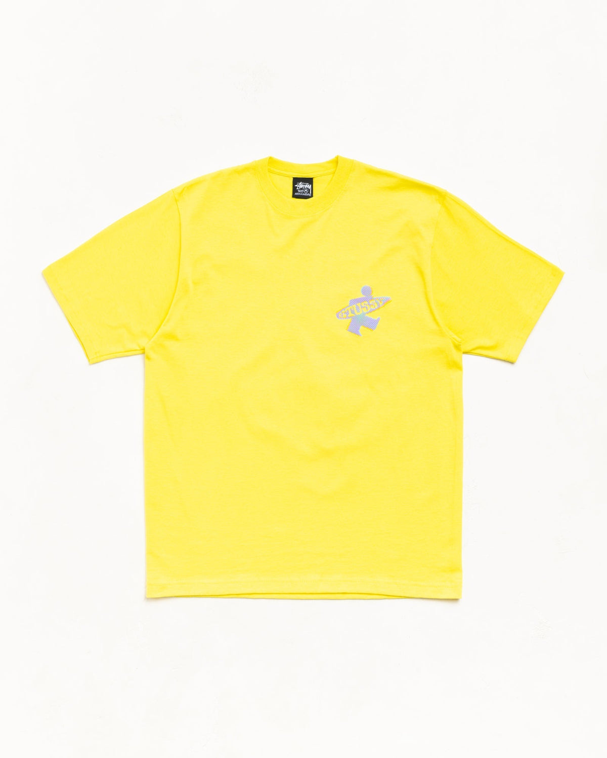 DOT SURF PUFF PRINT TEE - Lemon
