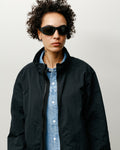 LANDON SUNGLASSES - Matte Black/Green Lens