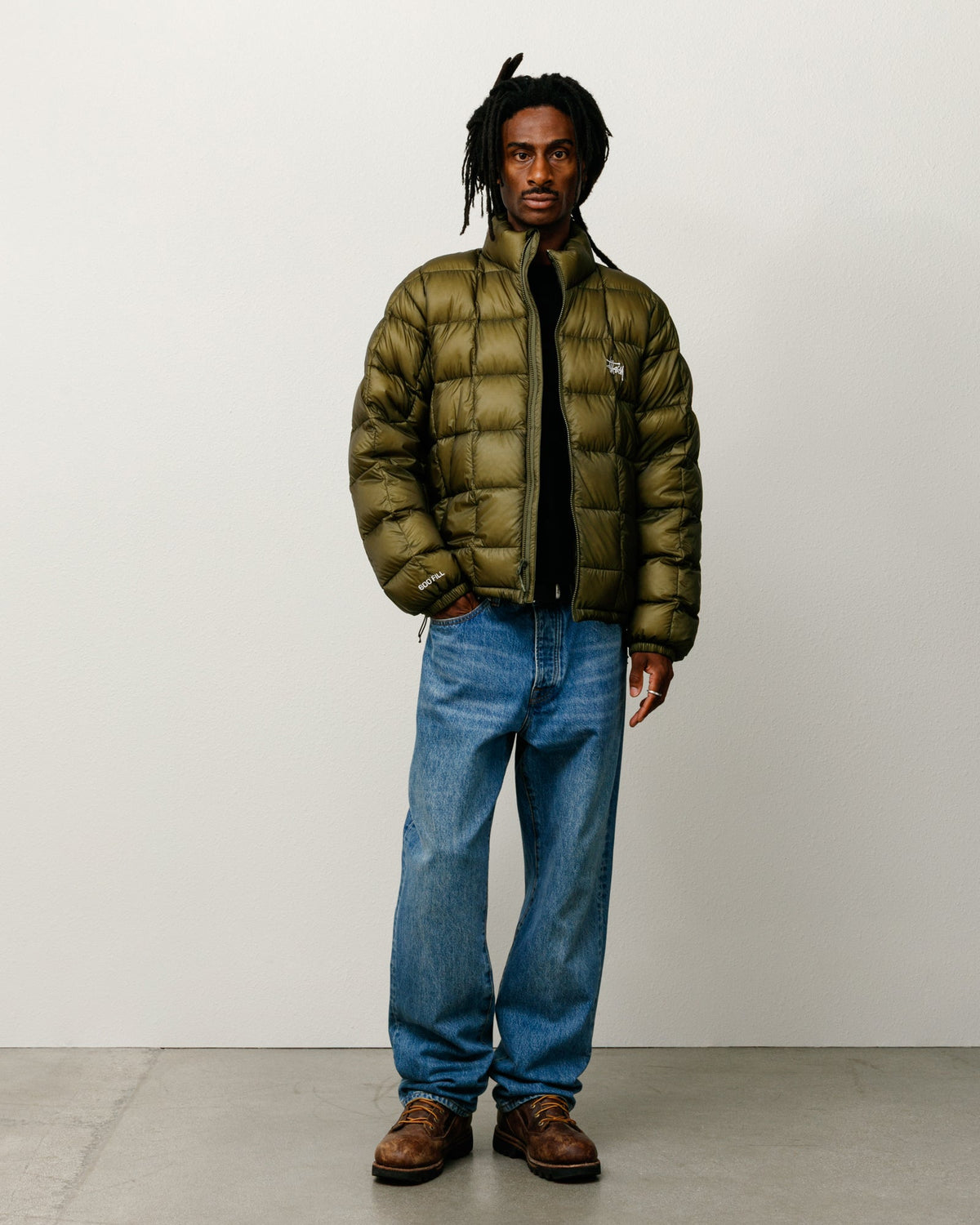 MIDWEIGHT PUFFER - Olive