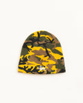 BASIC CAMO KNIT SKULLCAP - Yellow Camo
