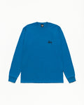 BASIC STÜSSY LS TEE - Blue